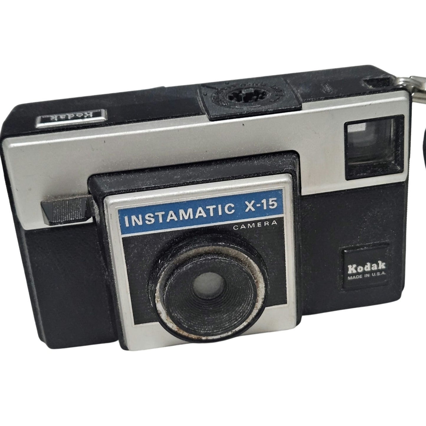 1970s Kodak Instamatic X-25 Point and Shoot Film Black Camera