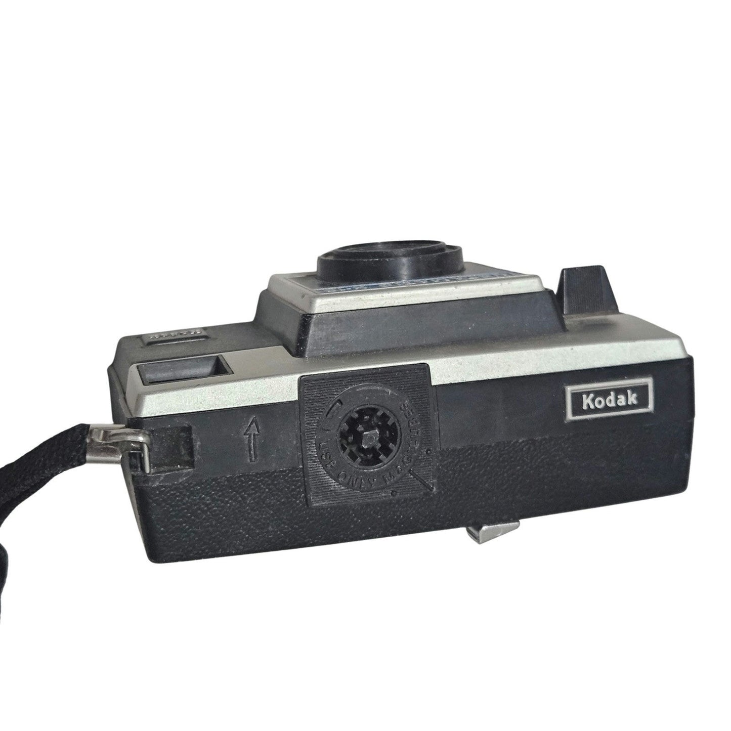 1970s Kodak Instamatic X-25 Point and Shoot Film Black Camera