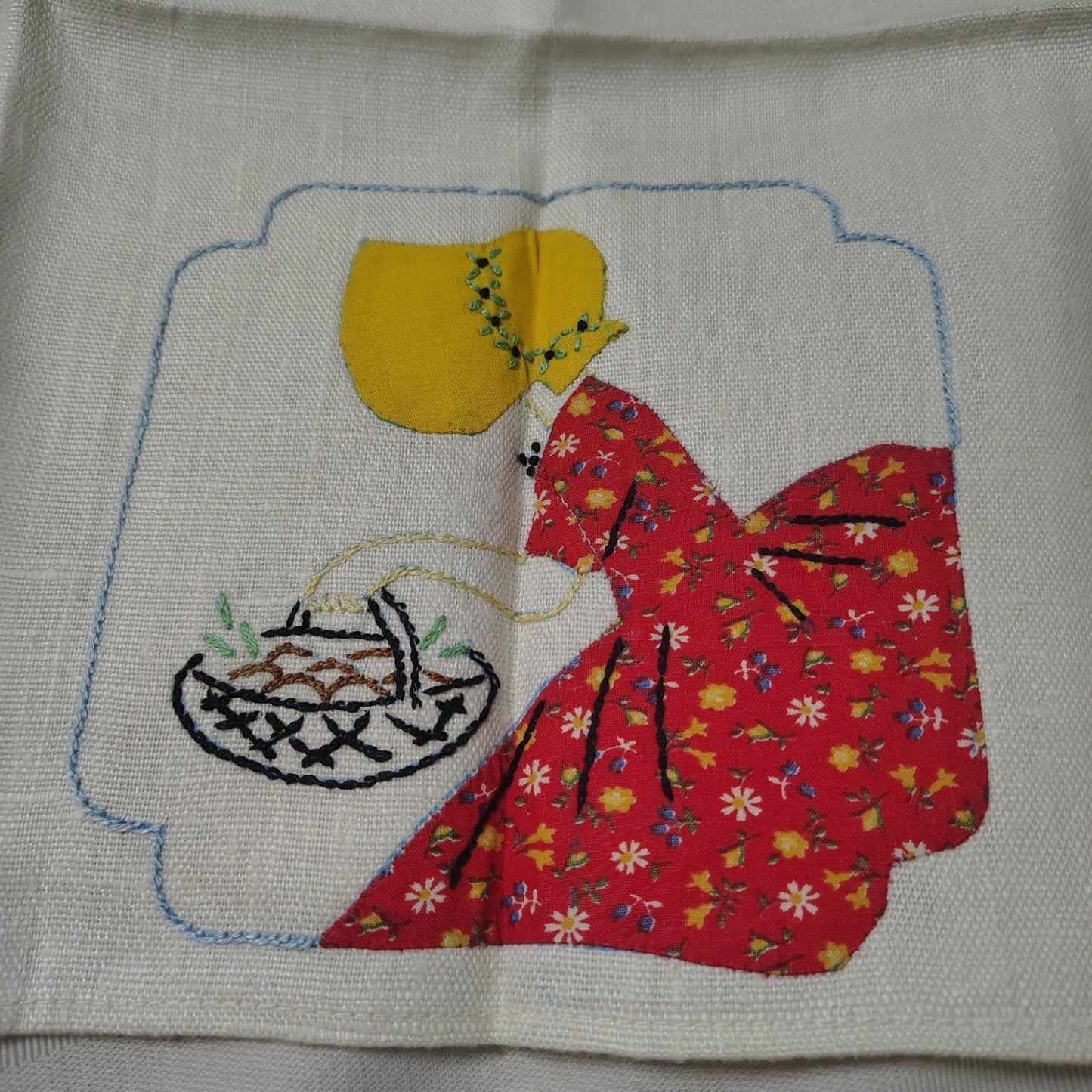 40s 50s Pure Linen Tea Towels Unused Pure Linen French Tea Towels Kitchen Towels