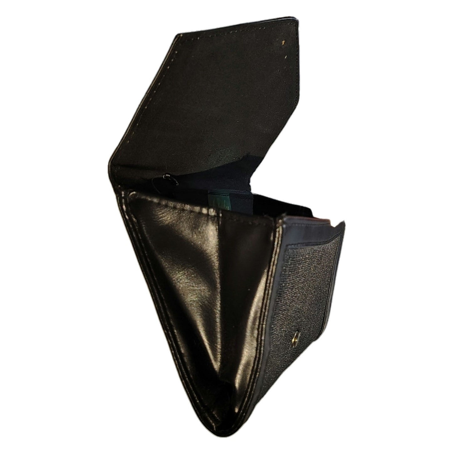 Textured Black Maxi Clutch 1970s Vintage Mr. Ralph Fold Over Snap Closure Bag