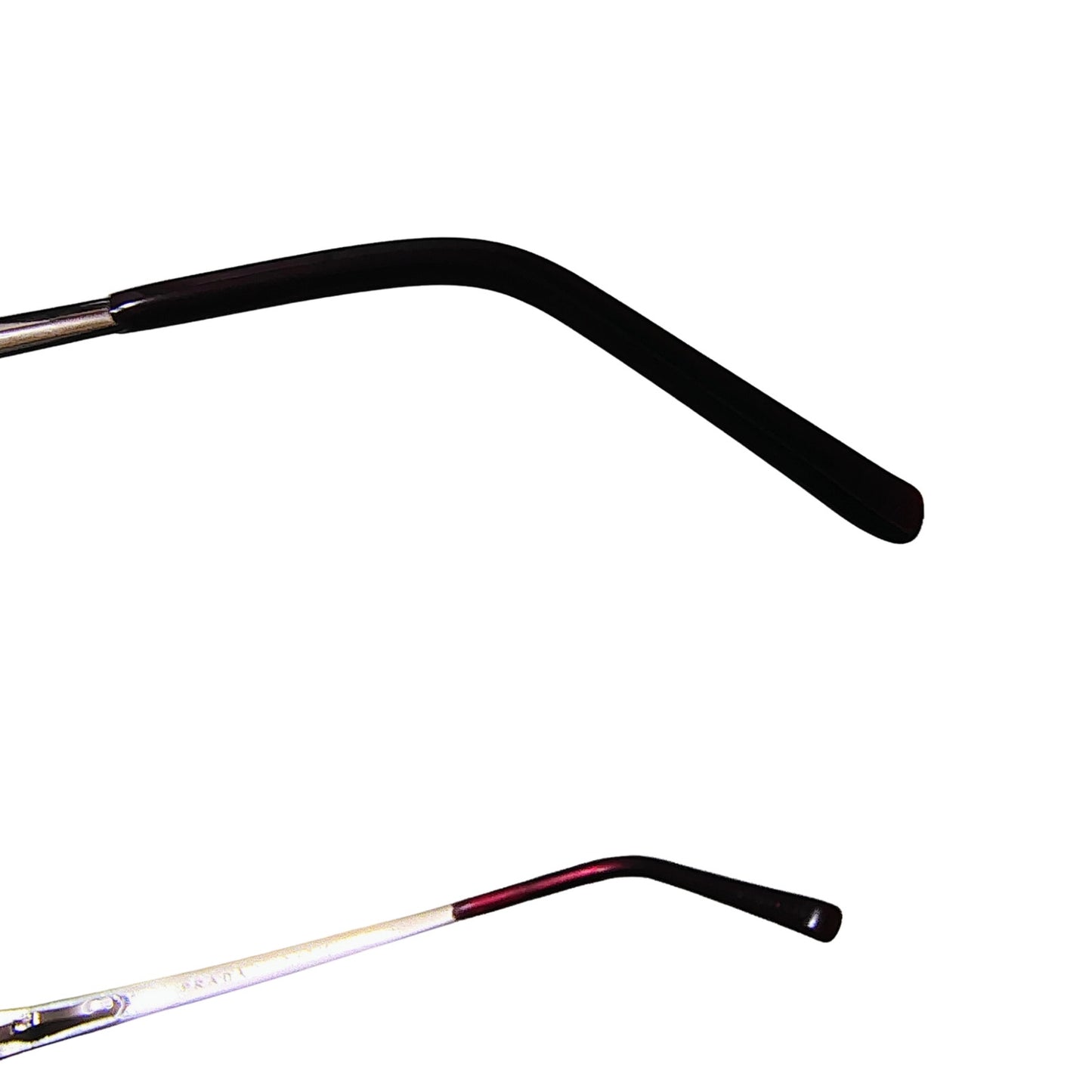 PRADA Sleek Fit Eye Glasses Specs VPR 66F 51017 3Bh-101 135 Gold Rimmed Frames