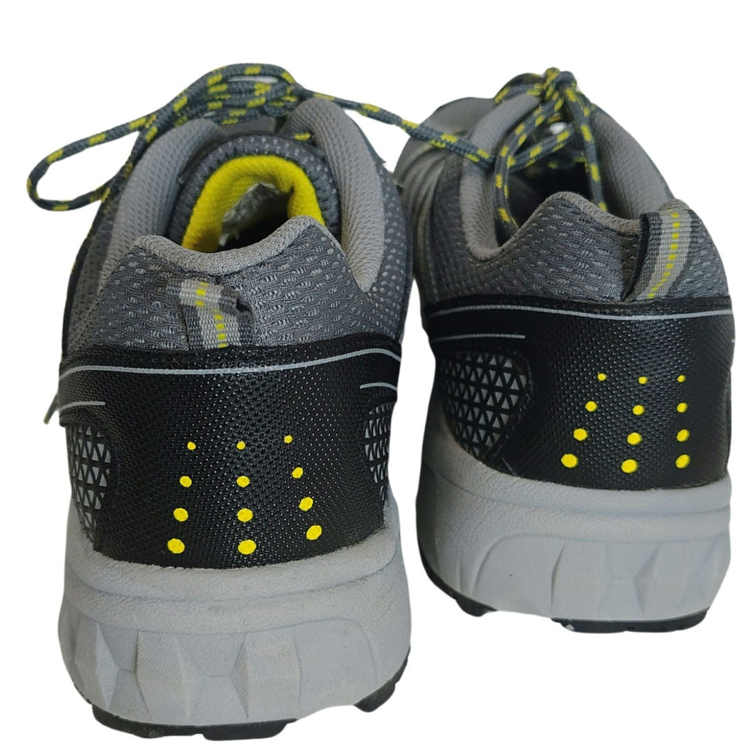 Denali Grey Mesh Lace Up Low Top Trail Hiking Running Athletic Shoes Size 13 Men