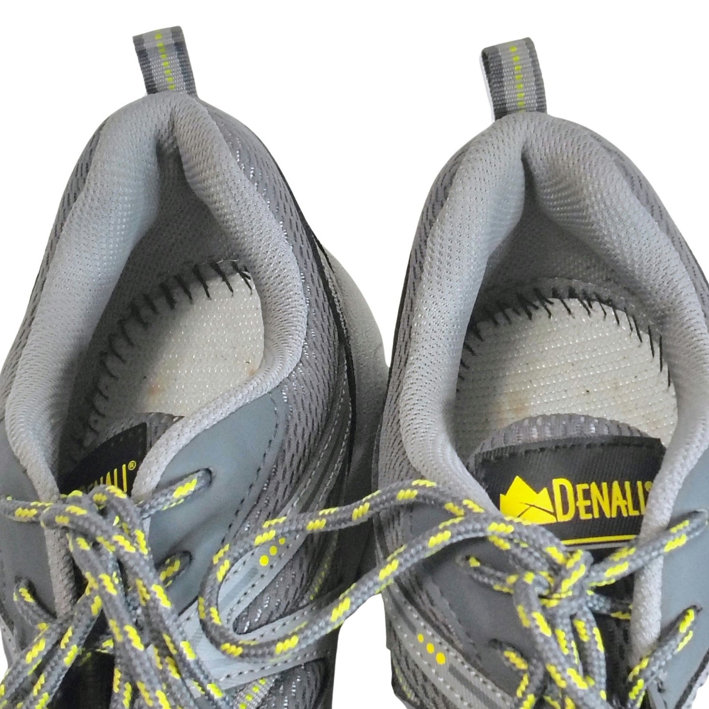 Denali Grey Mesh Lace Up Low Top Trail Hiking Running Athletic Shoes Size 13 Men