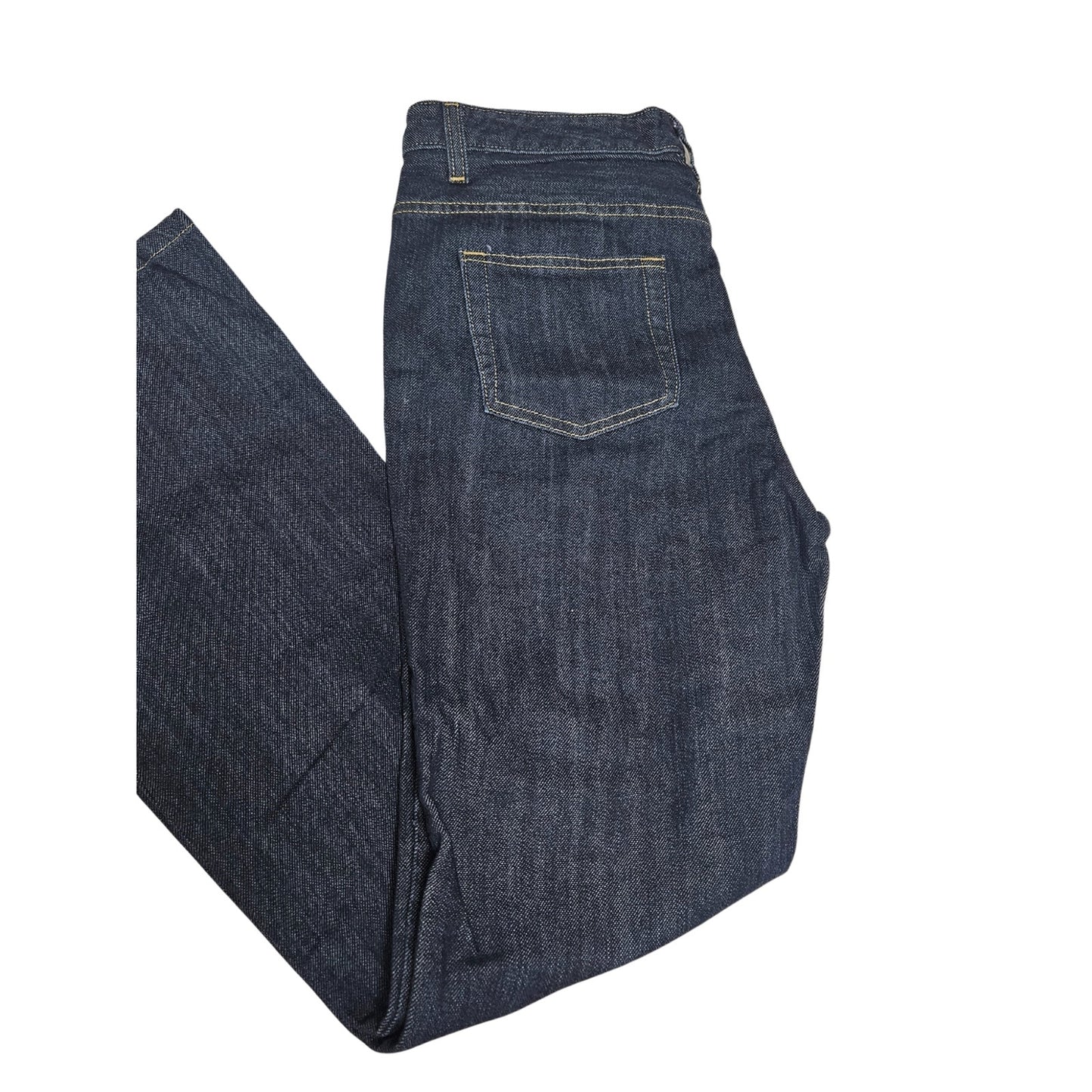 Nautica Dark Blue Jeans Wide Leg Boot Cut Size 8 Women Cotton Stretch Like New