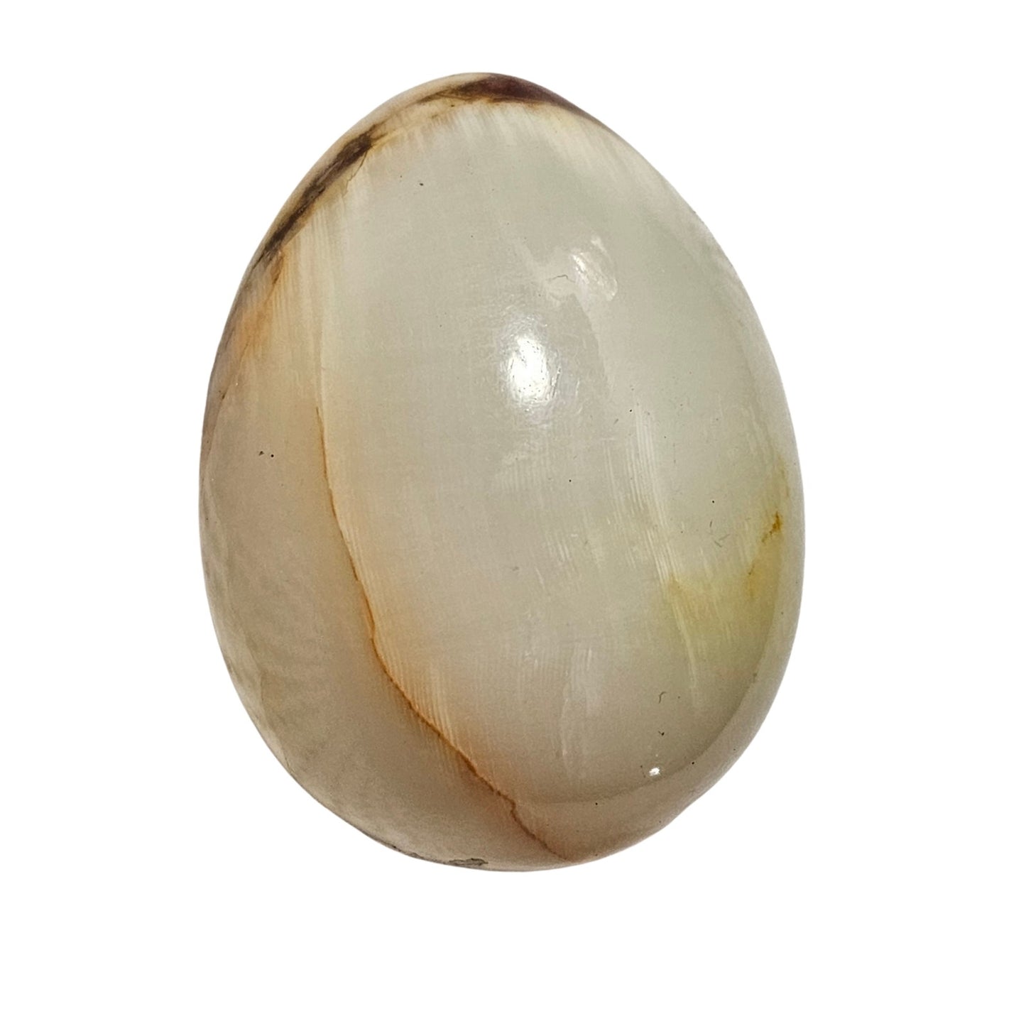 Solid Marble Polished Onyx Decorative Egg