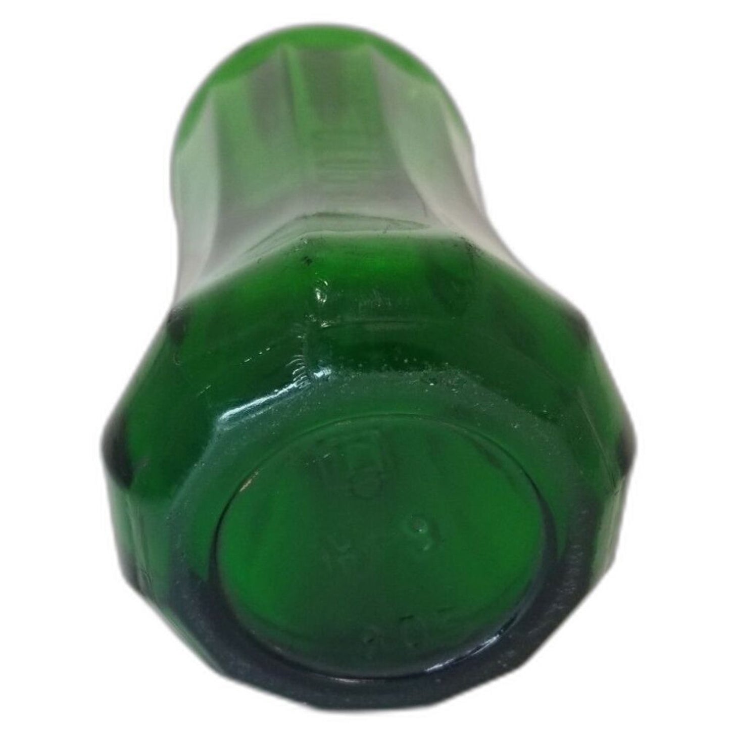 Antique Chrome Green Kauffman Beverage Co Soda Spray Seltzer Siphon Bottle 1900s