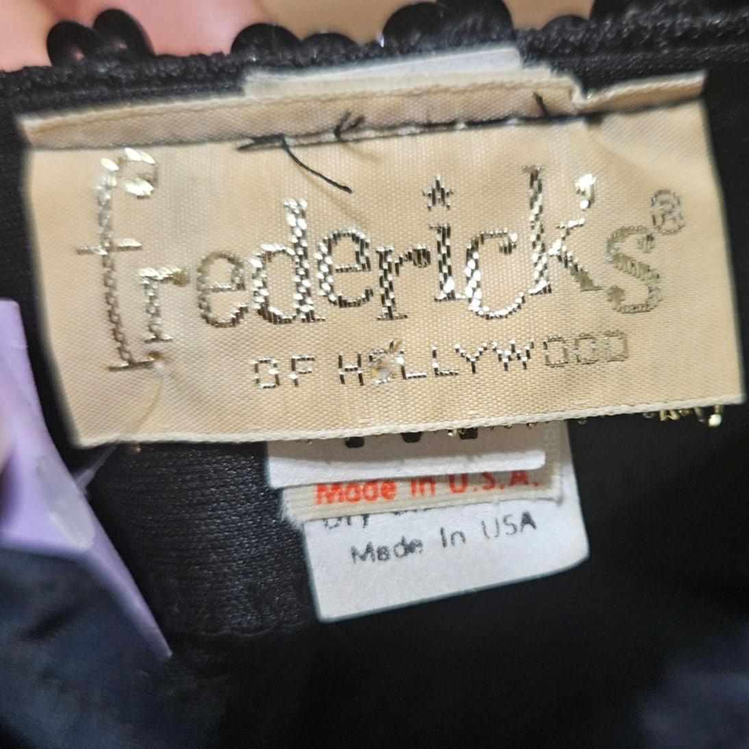 70’s 80’s Frederick’s Hollywood Black Sequin Wiggle Dress Bow Crystals Open Back