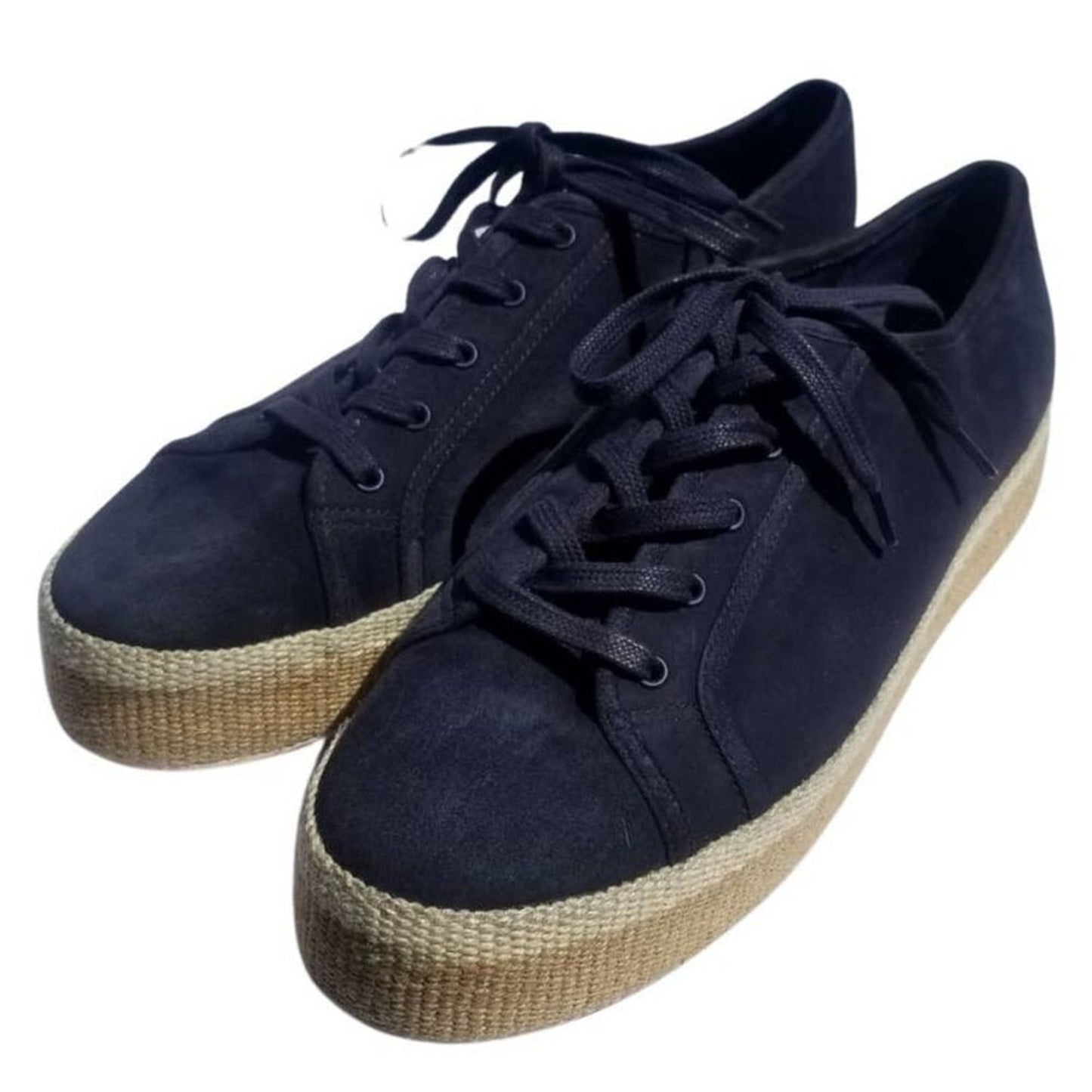 Blue Windell Lace Up Platform Espadrille Sneakers Shoes by VINCE Size 9.5