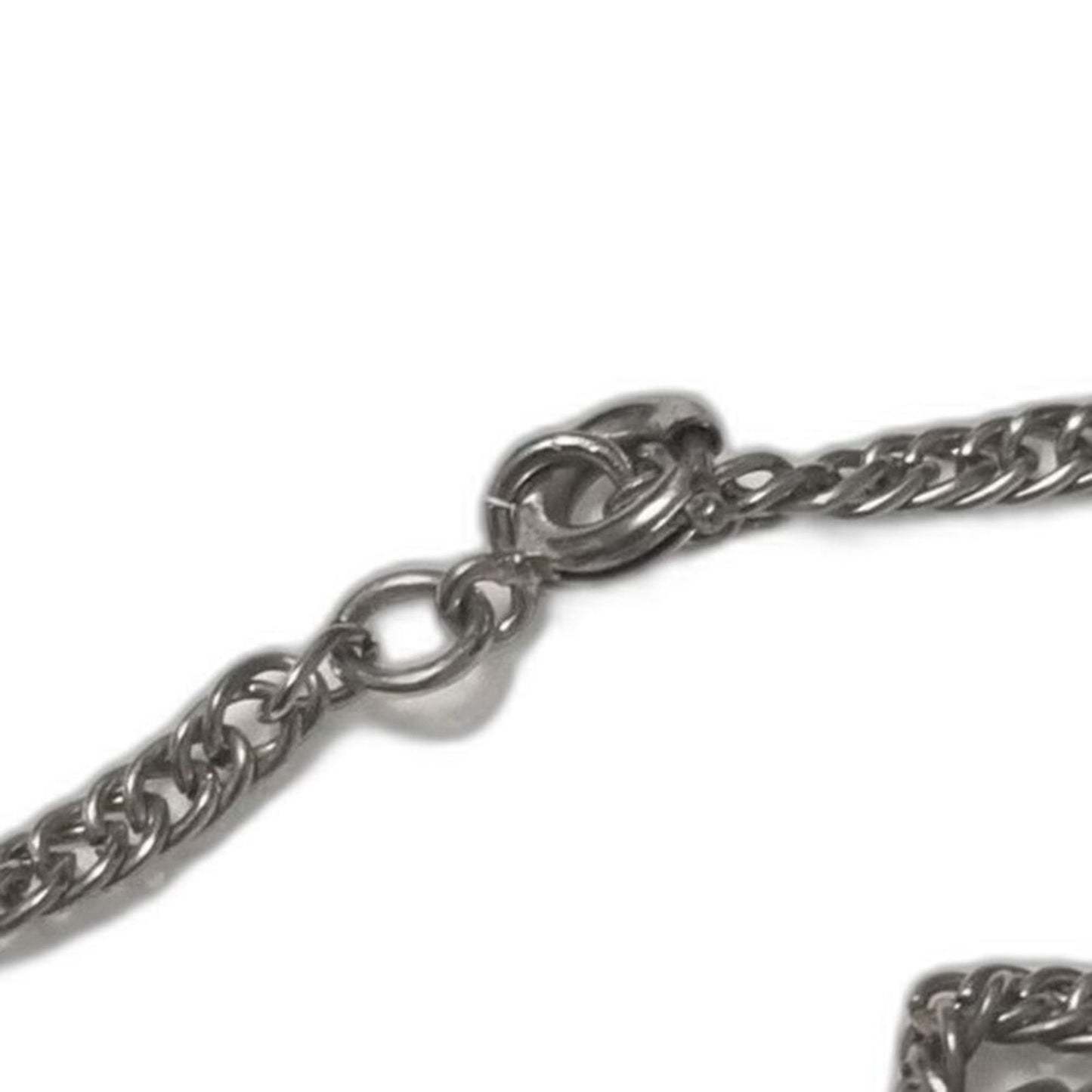 70s Vintage Sarah Coventry Silver Cross Pendant Necklace Amethyst Faux Pearls