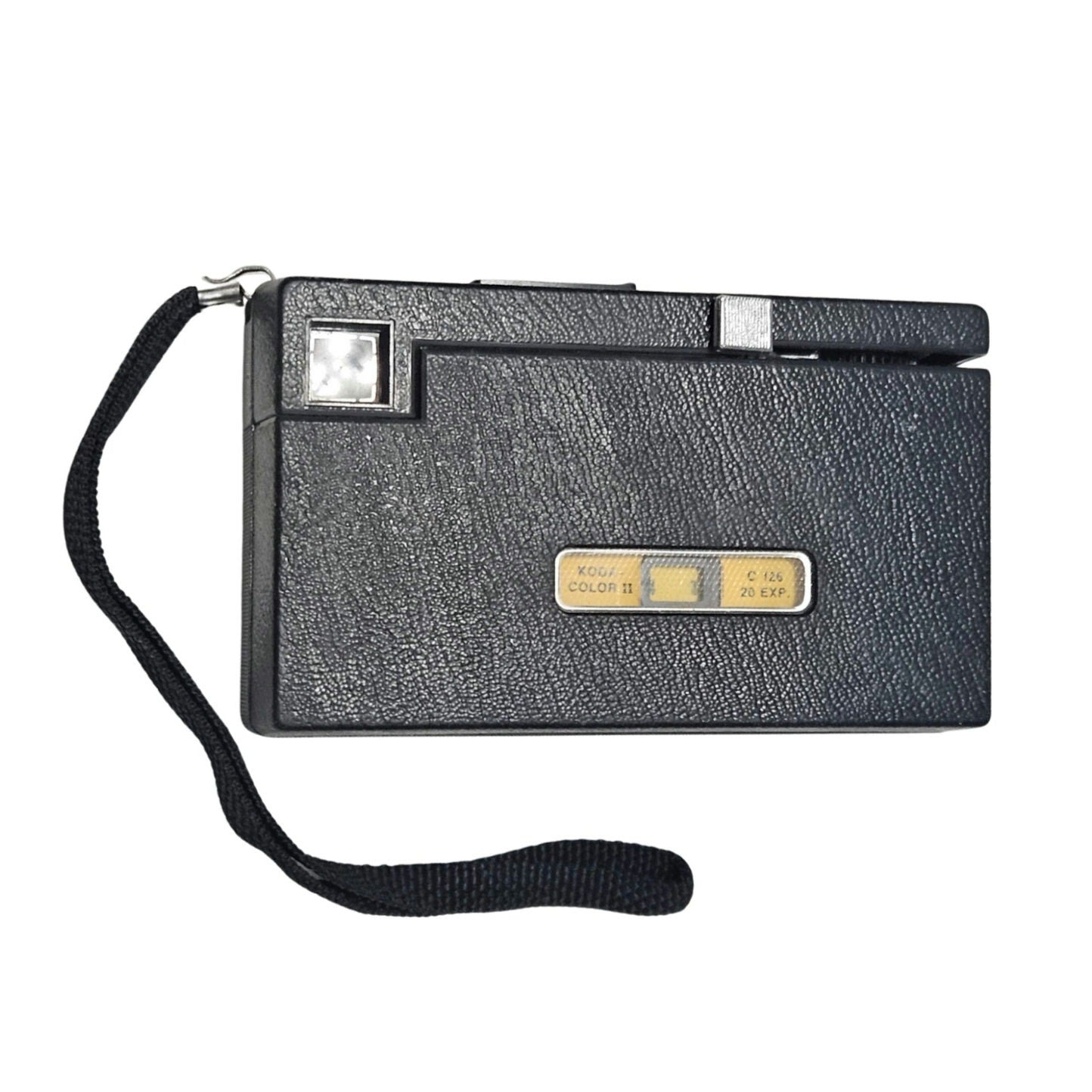 1970s Kodak Instamatic X-25 Point and Shoot Film Black Camera