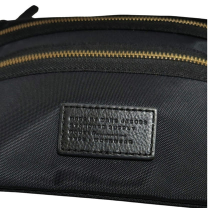 Black Marc Jacobs Piqué-shell Clutch In-Bag Organizer Three Zipped Compartrments