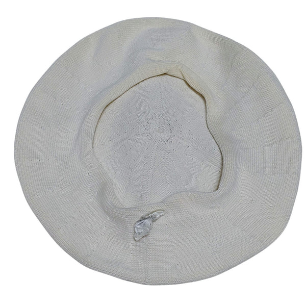 Cream Cotton Beret 10.5 Inch Diameter As seen on Mary Poppins Returns in Pink
