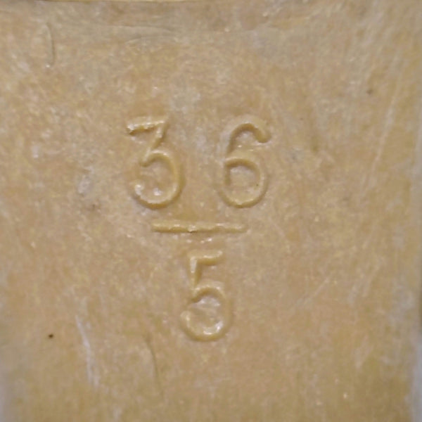 1970s Candies Style Faux Wood Heels Black Leather Pumps US 5 EUR 36 [Vintage]