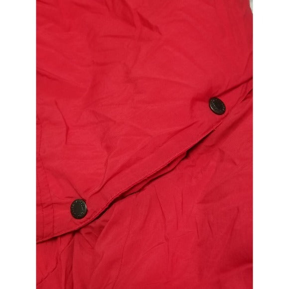 GOOSE Down 80s VINTAGE CABELA'S Red Puffer Winter Coat Size Small [VINTAGE]