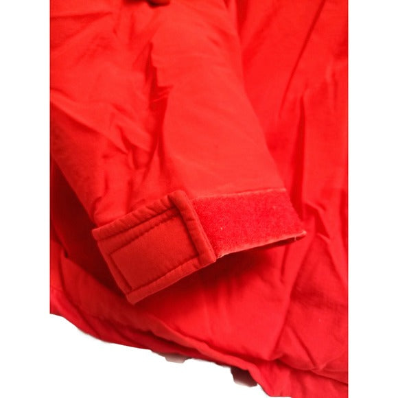 GOOSE Down 80s VINTAGE CABELA'S Red Puffer Winter Coat Size Small [VINTAGE]
