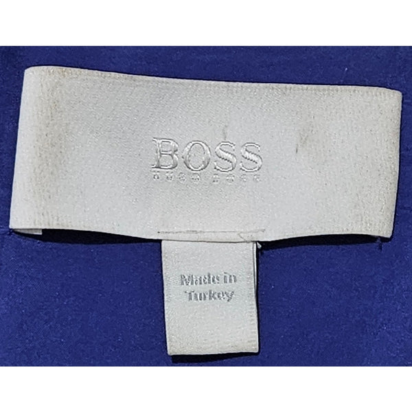 Hugo Boss Halomi Purple Gray  Fit & Flare Back Zip Dress Size 8 US 12 UK 44 IT