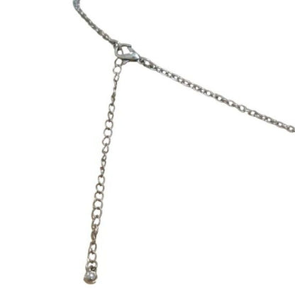Ballerina Theme Interchangeable Silver Charm Necklace Chain Link Necklace Set