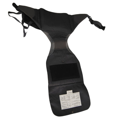 Phil and Ted's Charcoal Gray Belted Hip Baby Seat Carrier Belts Onto Hips