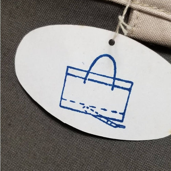 Vintage Green Umbrella Tote Bag Designed by Duebbert Rain Bag New with tags