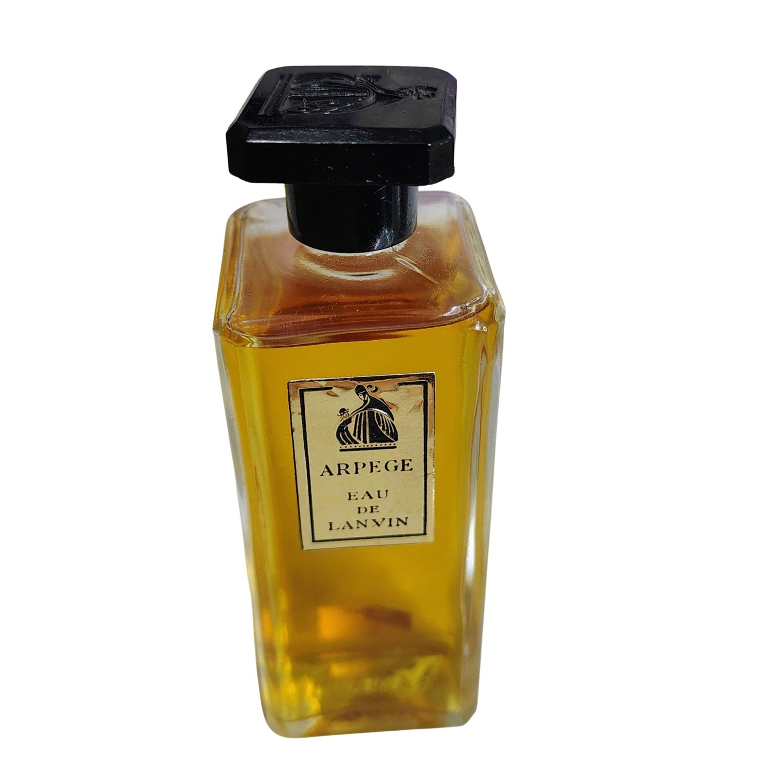 60s Arpege Lanvin 2oz Eau De Lanvin  Atomizer Miniature Pump Box Set Dead Stock [Vintage]