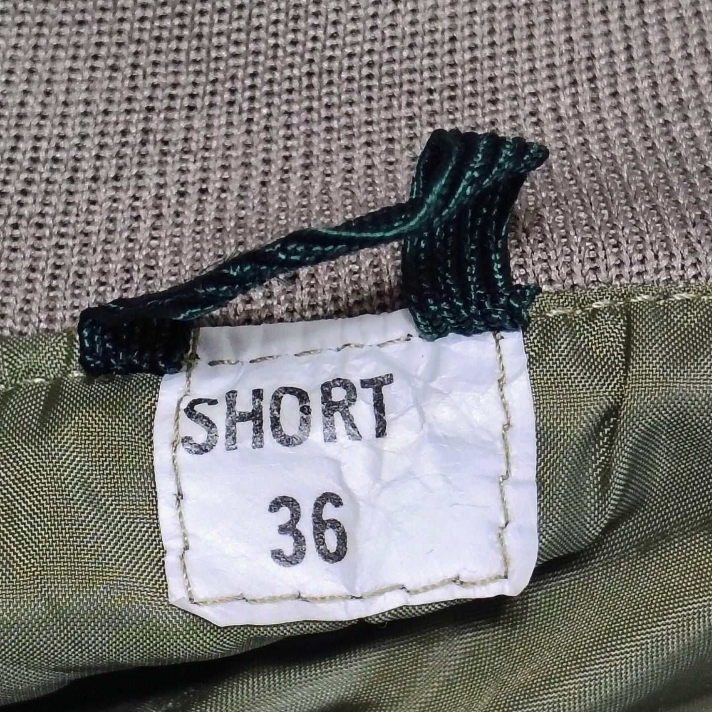 USMC Tanker Zip Up Bomber Jacket Neptune Garment Co. Epaulets Lined 36 Short