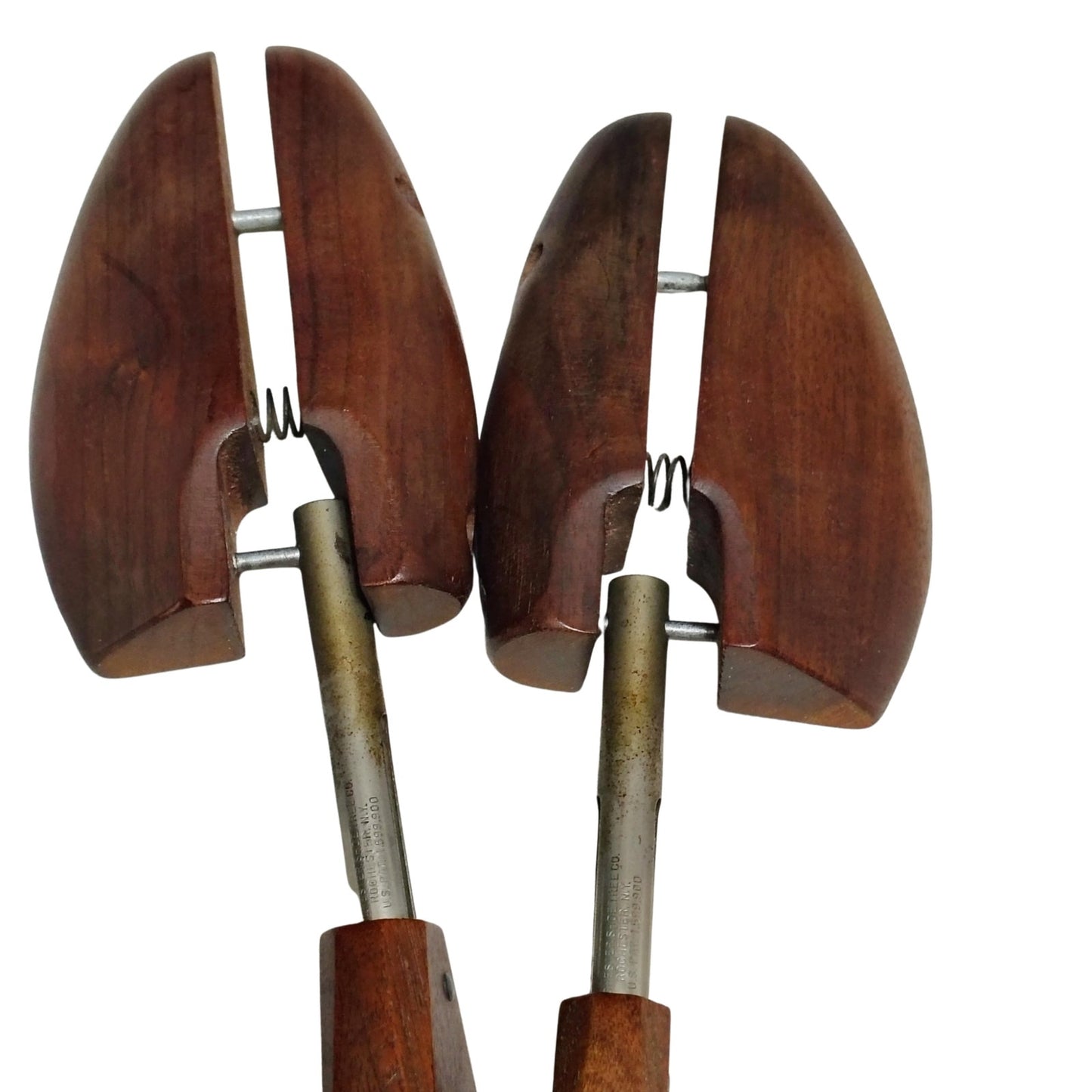 Rochester Shoe Tree Co. 12"  Wooden Footwear Shapers Split Toe Forms Stretchers [Vintage]