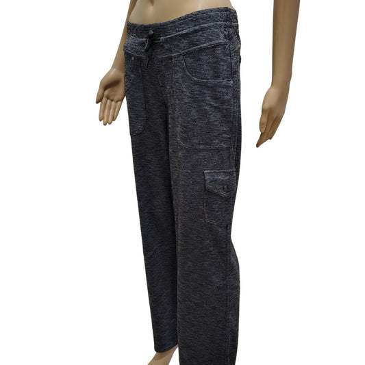 Kuhl Sweatpants Gray Cargo Drawstring Jogger Athletic Pants Pockets Size 8 Women