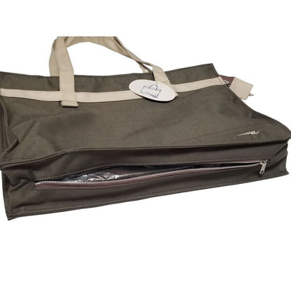 Vintage Green Umbrella Tote Bag Designed by Duebbert Rain Bag New with tags