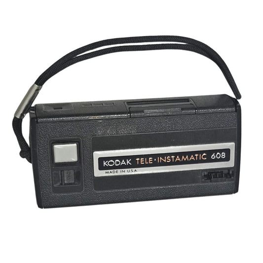 1970s Kodak Tele Instamatic 608 USA Film Camera Untested [Vintage]