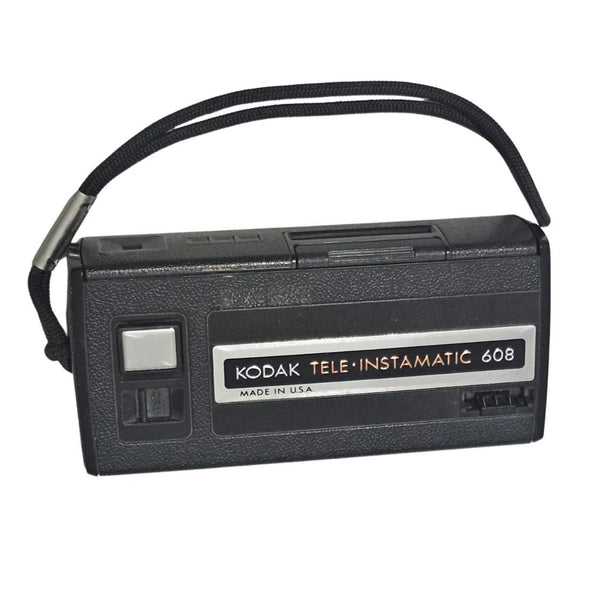 1970s Kodak Tele Instamatic 608 USA Film Camera Untested [Vintage]