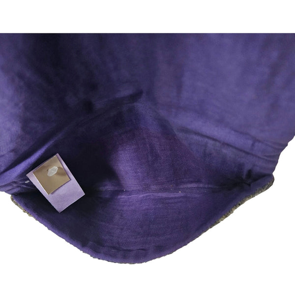 1940s Handwoven Grass Clutch Wallet Bag Floral Motiff Gently Used 8 x 6 Inch