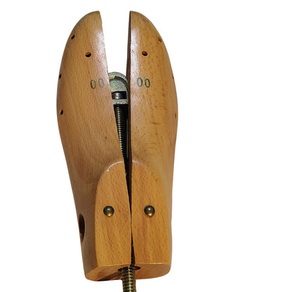 Professional Adjustable Wooden Shoe Stretcher Cobbler Tools by Star Size 00 [Vintage]