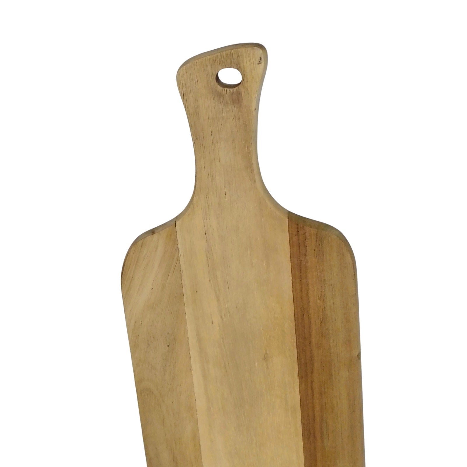 Wooden Long Narrow Charcuterie Chopping Board 22x6 Inches 27 Inch Total Length