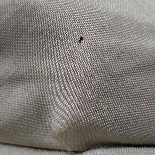 1960s Cream Pillbox Hat Cream Button Adornment on Banded Edge Gently Used Lord & Taylor [Vintage]