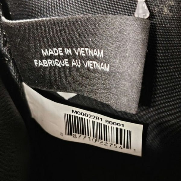 Black Marc Jacobs Piqué-shell Clutch In-Bag Organizer Three Zipped Compartrments