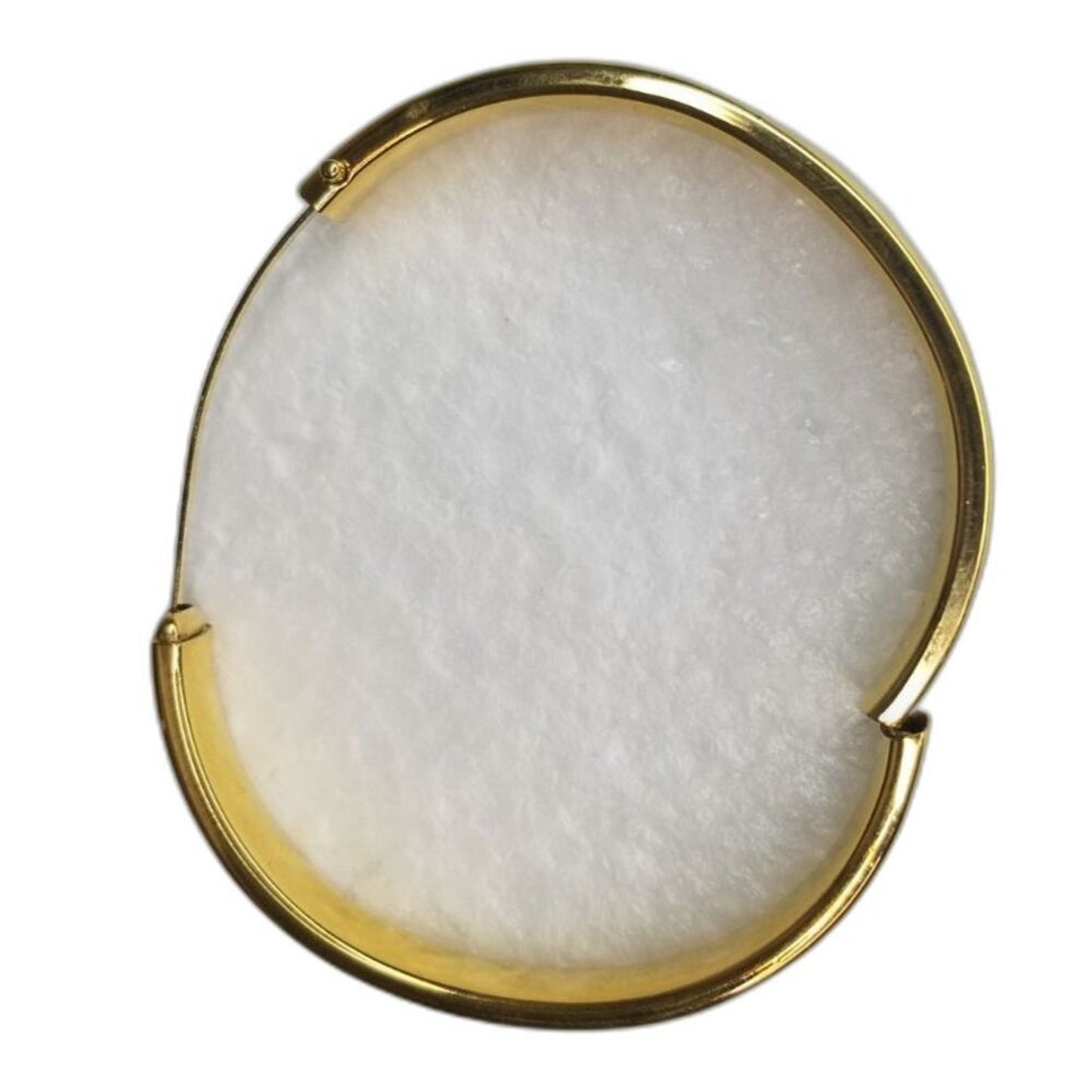 NAPIER Smooth Hollow Gold Filled Bangle Bracelet Hidden Closure [ESTATE JEWELRY]