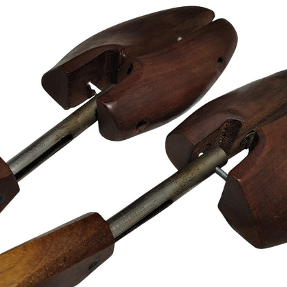 Rochester Shoe Tree Co. 12"  Wooden Footwear Shapers Split Toe Forms Stretchers [Vintage]