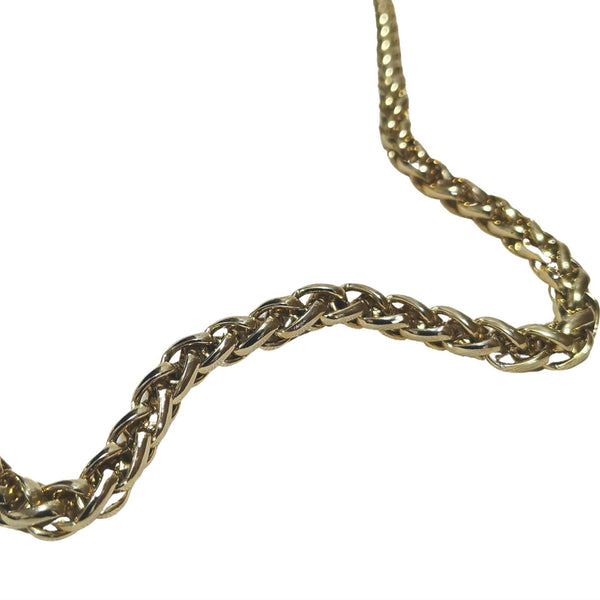 90s Vintage Metallic Gold Thin Clutch Hand bag Two In One Chain Strap Patchwork