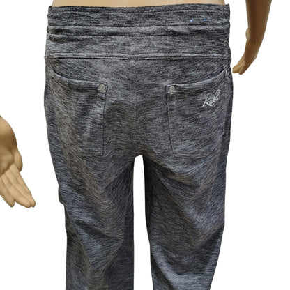 Kuhl Sweatpants Gray Cargo Drawstring Jogger Athletic Pants Pockets Size 8 Women