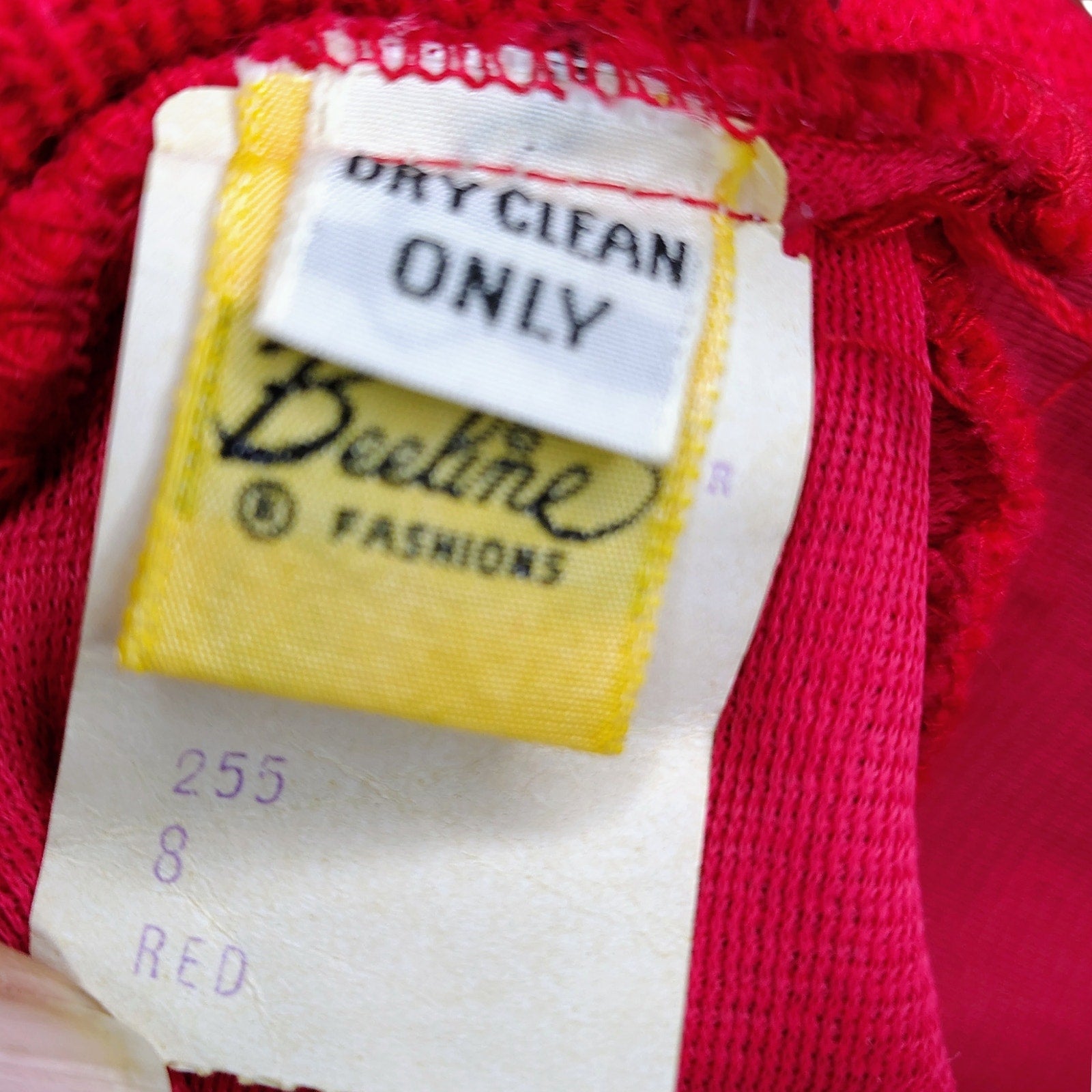 1960s Mod Wool Blend Drop Waist Plaid Skirt Dress Belted Long Sleeve Size 8 Regular [Vintage]