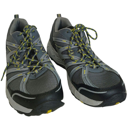 Denali Grey Mesh Lace Up Low Top Trail Hiking Running Athletic Shoes Size 13 Men