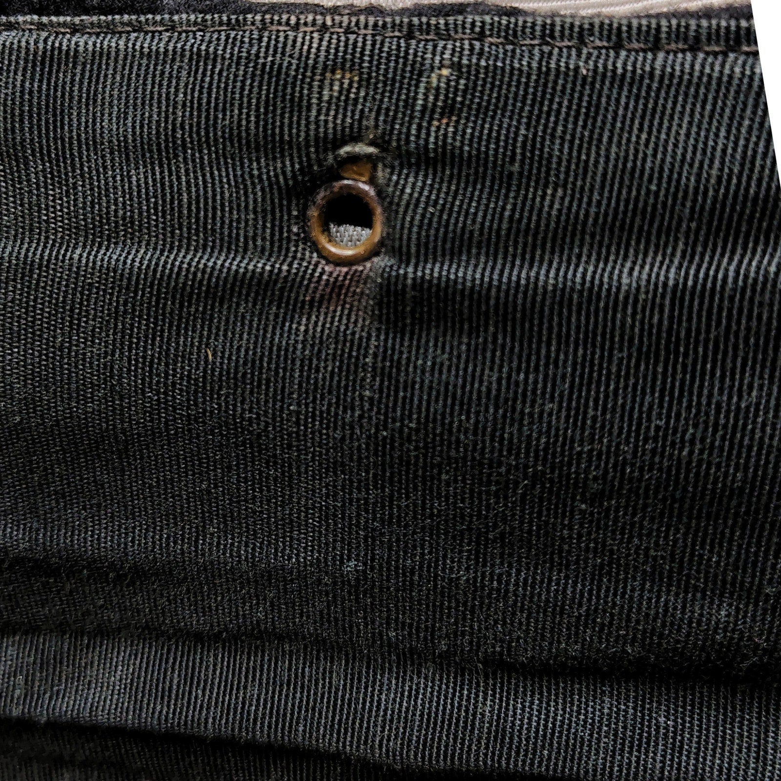 1940s The Meeker Company 100% Virgin Wool Maxi Clutch Lucite Clasp [Vintage]