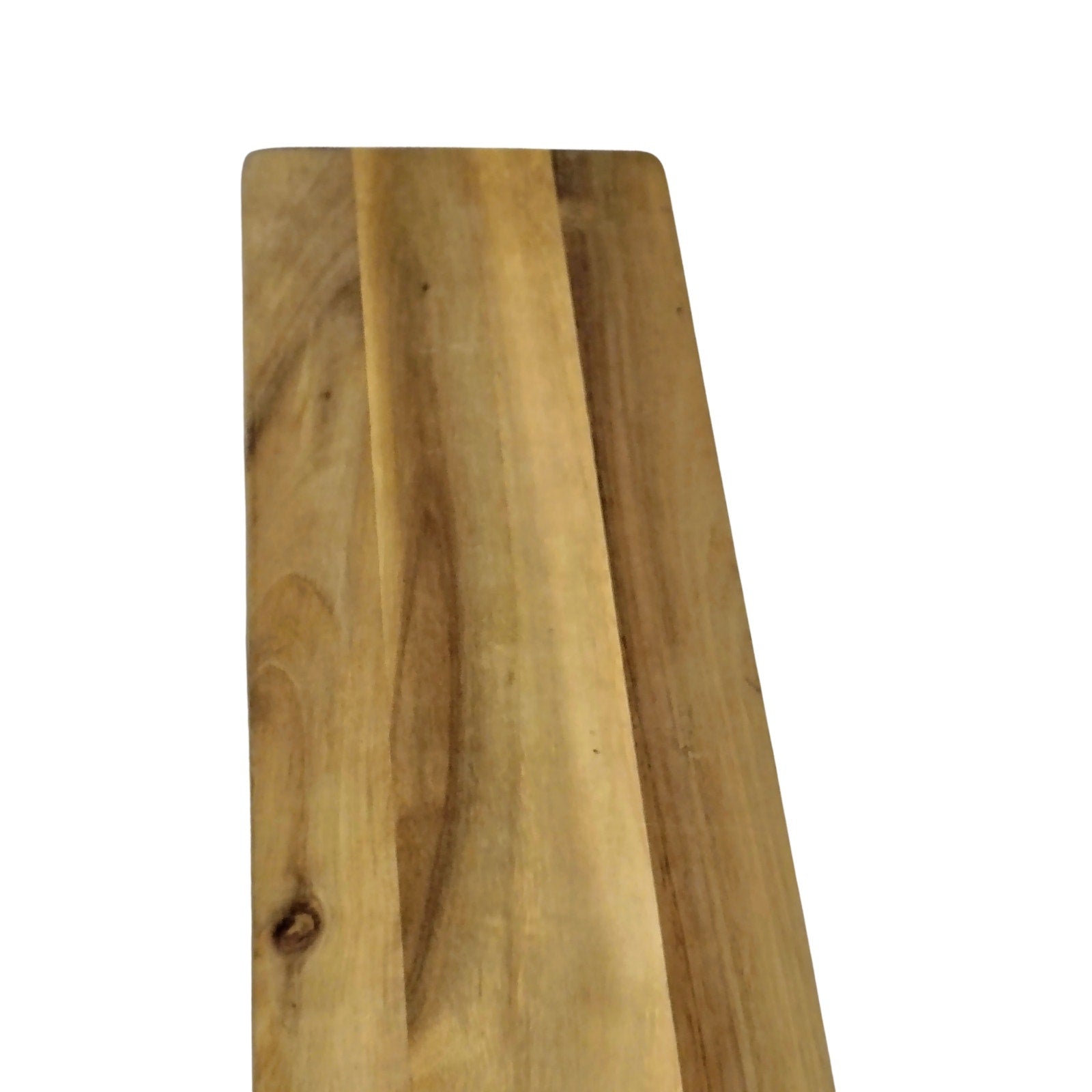 Wooden Long Narrow Charcuterie Chopping Board 22x6 Inches 27 Inch Total Length