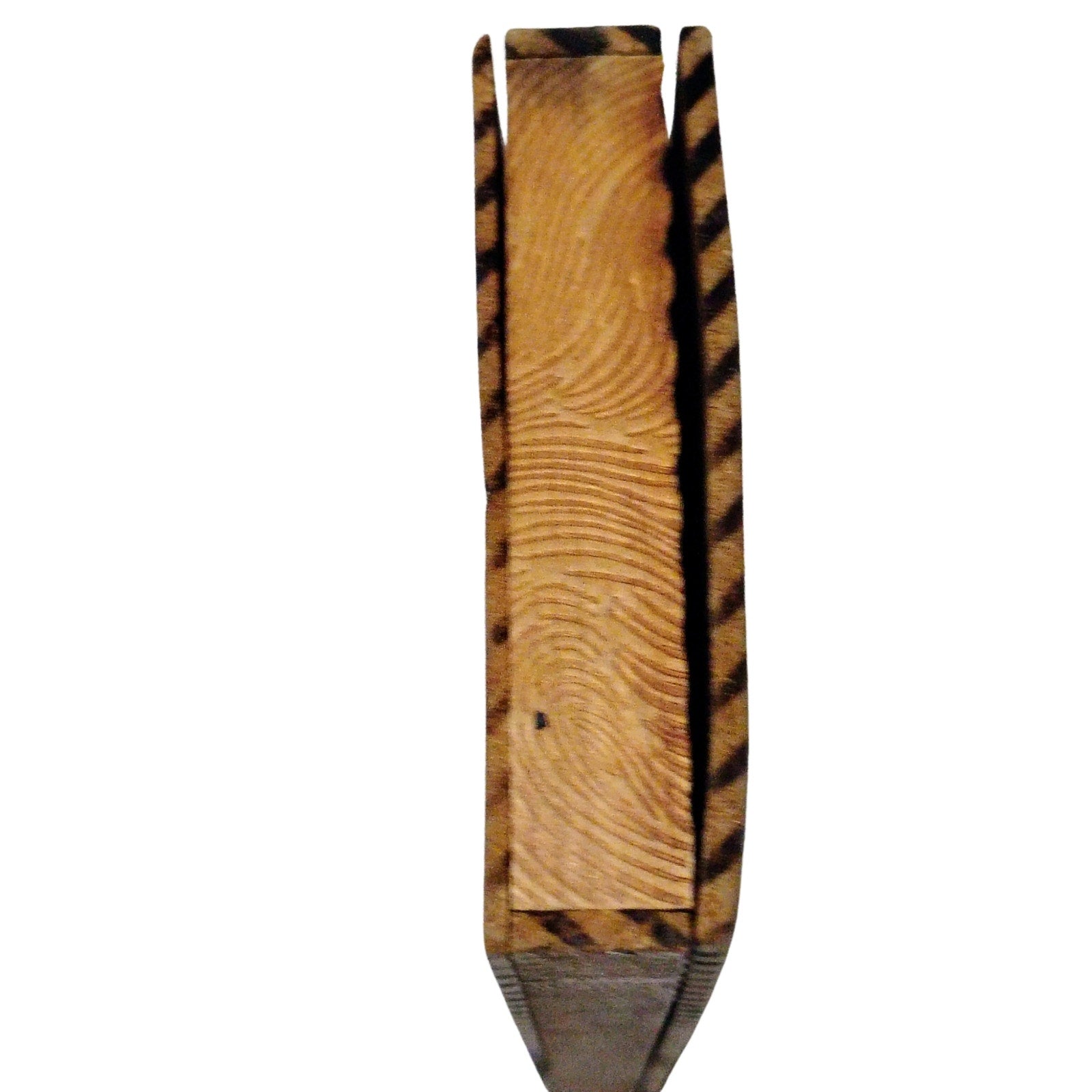 1930s Pyrography Glove Box Wooden Engraved Box Keepsake [Antique]