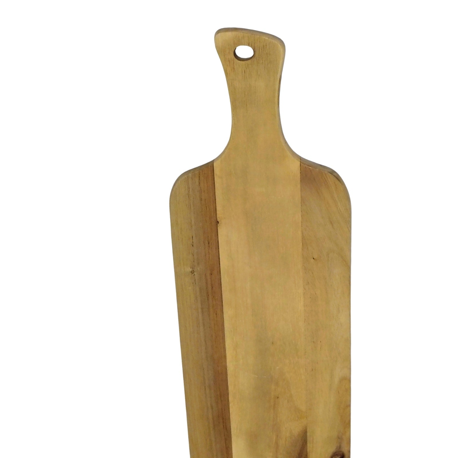 Wooden Long Narrow Charcuterie Chopping Board 22x6 Inches 27 Inch Total Length