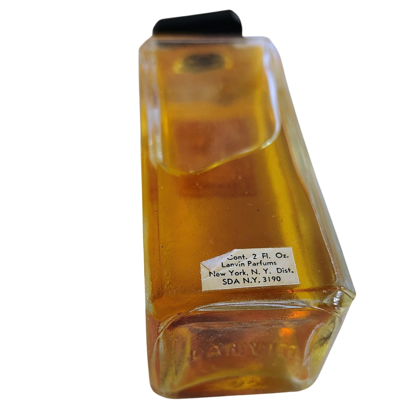 60s Arpege Lanvin 2oz Eau De Lanvin  Atomizer Miniature Pump Box Set Dead Stock [Vintage]