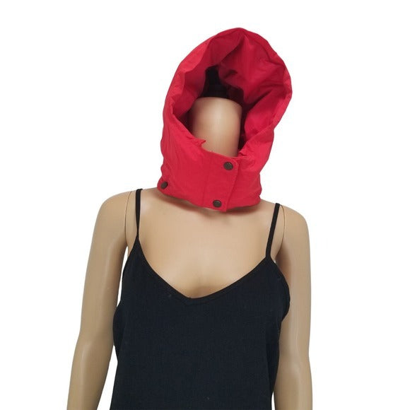 GOOSE Down 80s VINTAGE CABELA'S Red Puffer Winter Coat Size Small [VINTAGE]