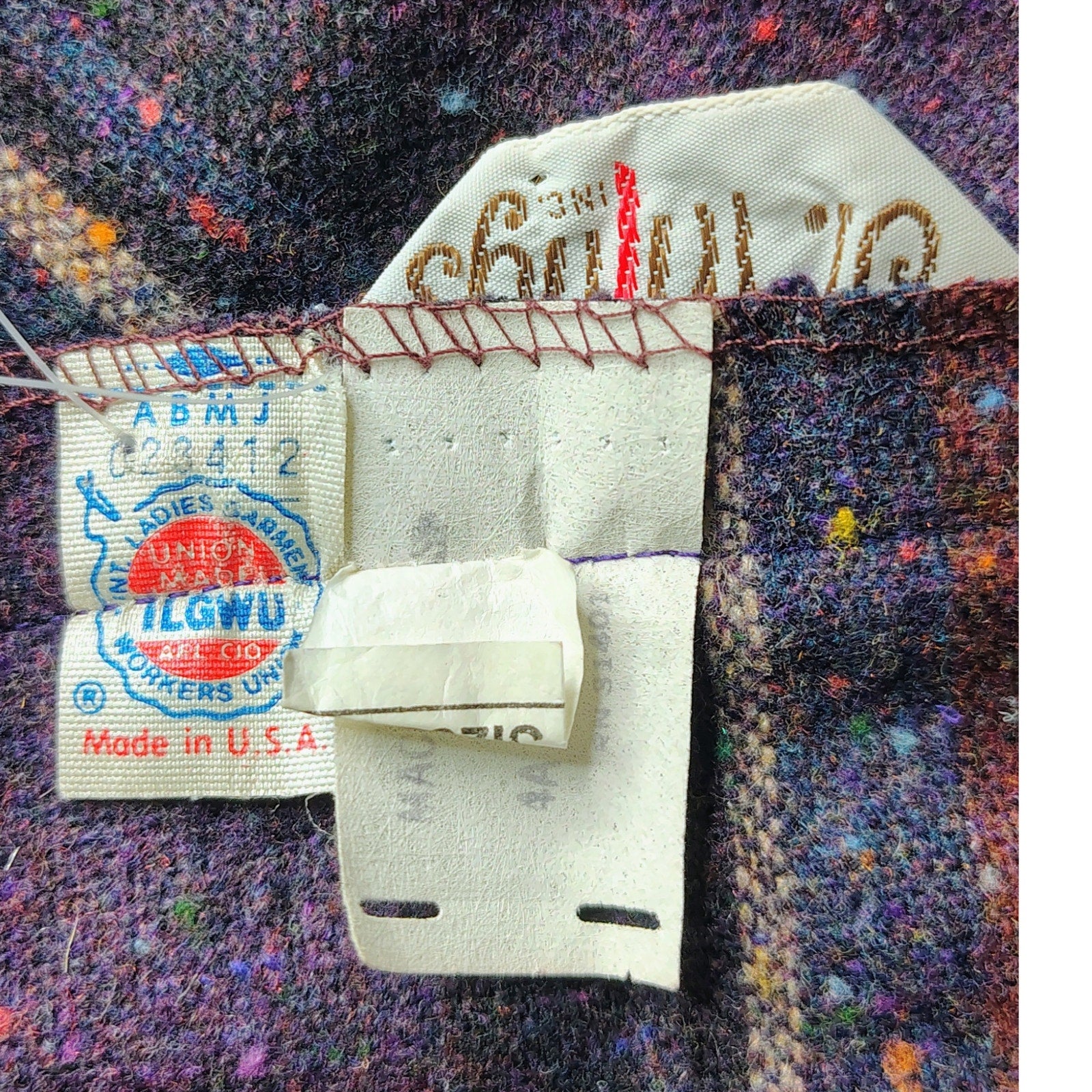 1960s Plaid Spaghetti Strap Overall Bib ALine Sheath Hidden Pockets Dress Size 5 [Vintage]