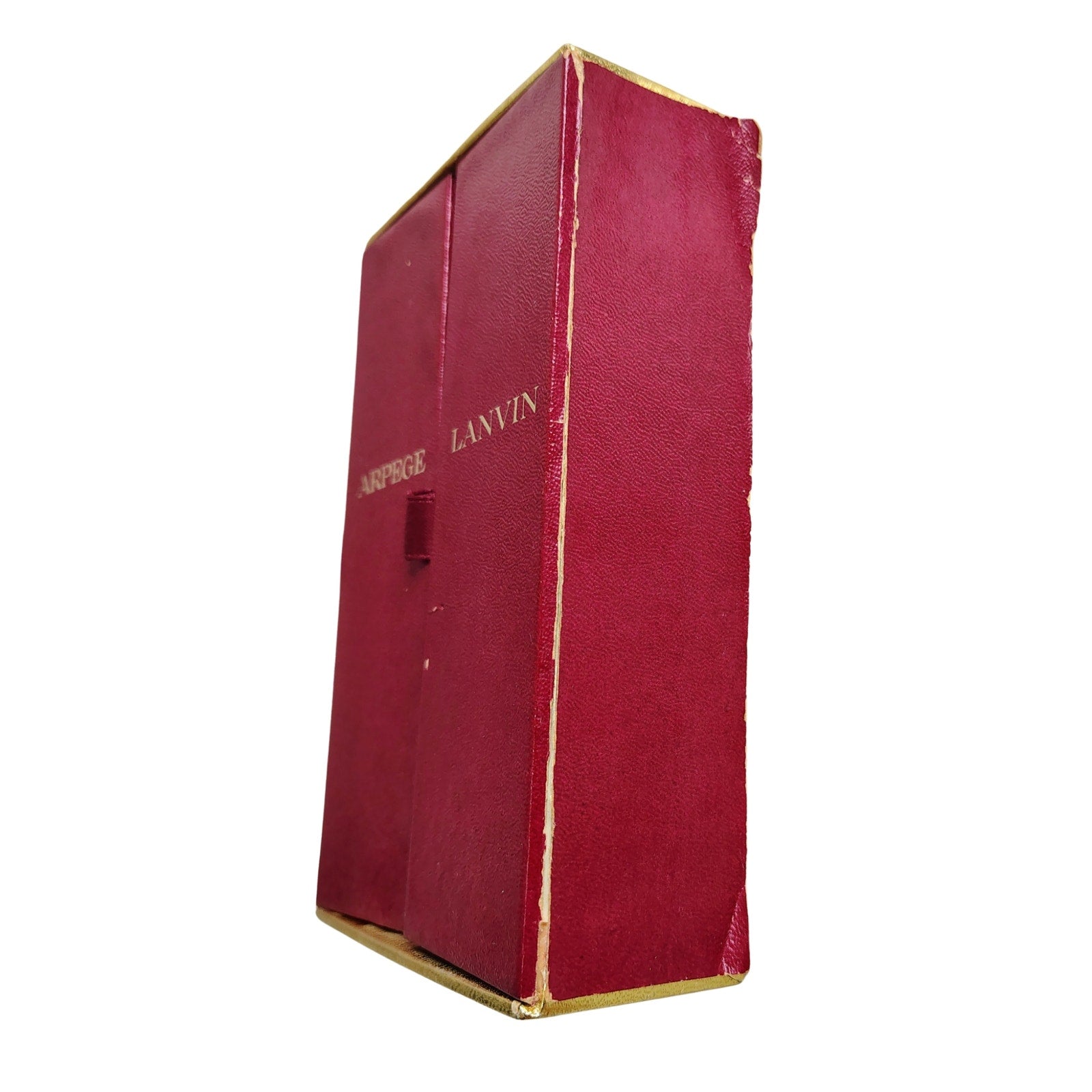 60s Arpege Lanvin 2oz Eau De Lanvin  Atomizer Miniature Pump Box Set Dead Stock [Vintage]
