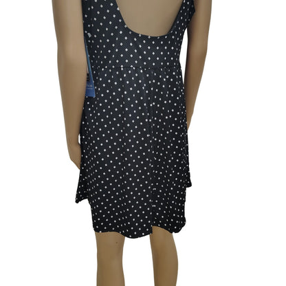 Diamonds Black White SlimSwim Magic Brands Onepiece Bathing Suit Swimdress SZ XL